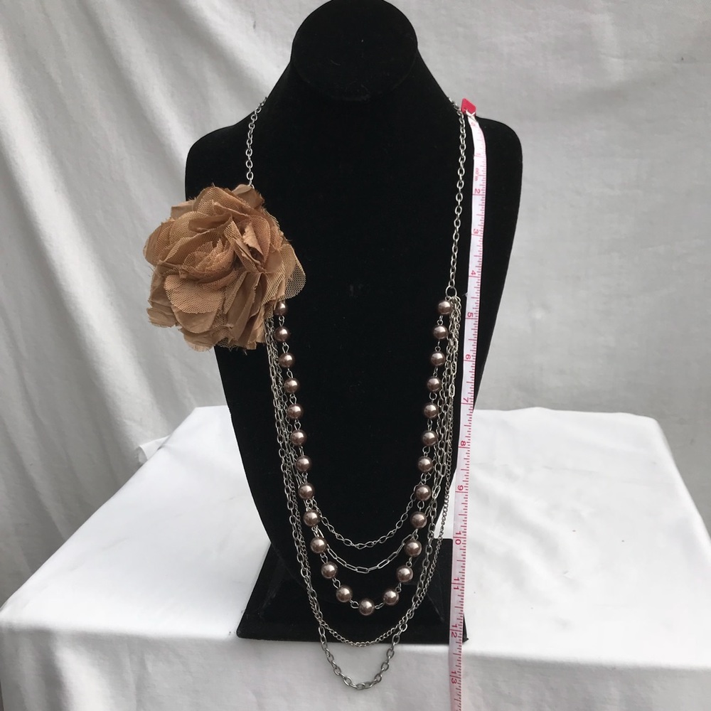 Multi chain necklace